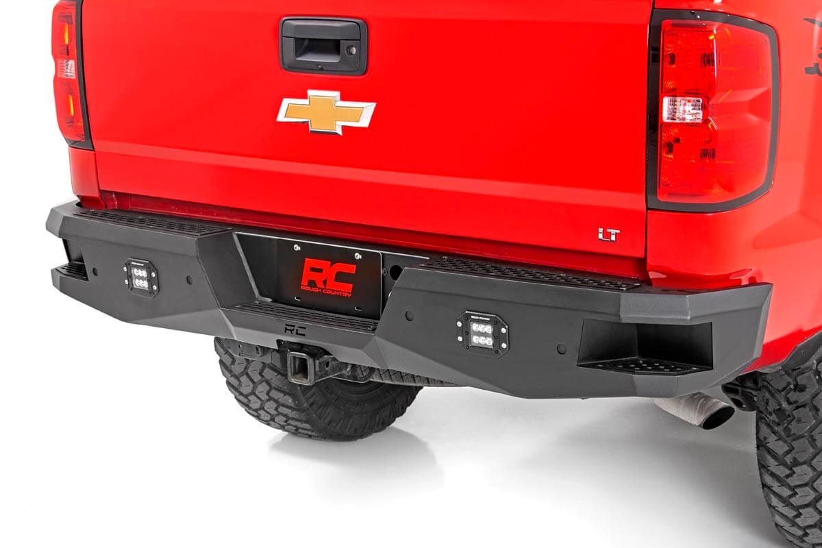 Задний бампер | Светодиод | Chevy Silverado и GMC Sierra 1500 2WD/4WD (2007-2018 и Classic)