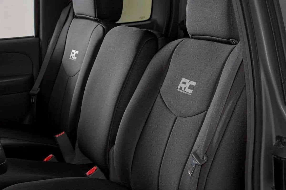 Rough Country Rear Seat Covers | Full Bench | Chevy/GMC 1500 (99-06 & Classic) by Rough Country