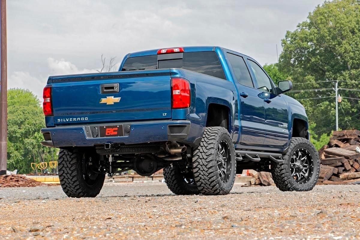 Комплект для лифта 7 дюймов | Литая сталь | Vertex | Chevy/GMC 1500 (14-18 и Classic)