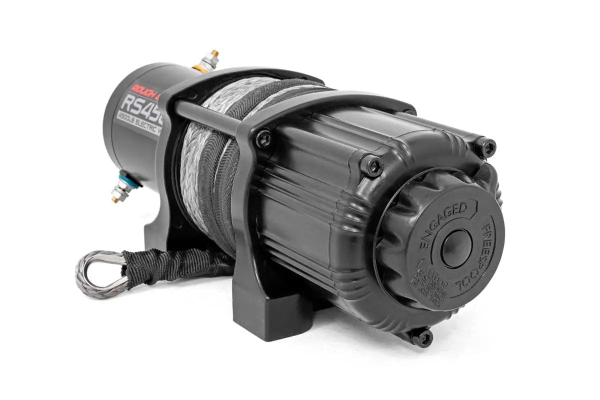 Rough Country 4500-LB Winch W/ Remote | UTV | Synthetic Rope by Rough Country
