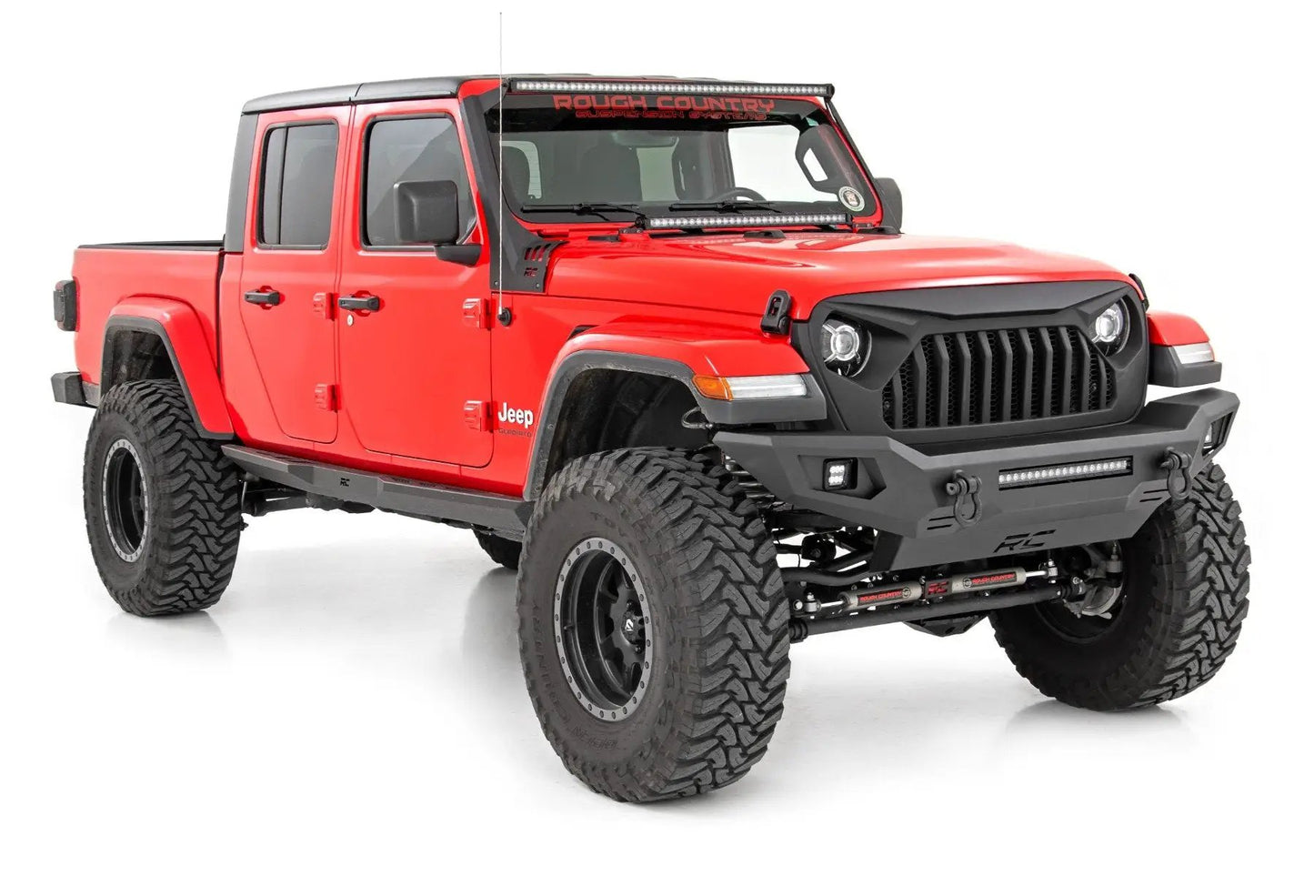 Rough Country Front Bumper | Skid Plate | Jeep Gladiator JT/Wrangler JK & JL/Wrangler Unlimited 4WD by Rough Country