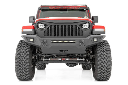 Rough Country Front Bumper | Skid Plate | Jeep Gladiator JT/Wrangler JK & JL/Wrangler Unlimited 4WD by Rough Country