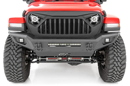 Rough Country Front Bumper | Skid Plate | Jeep Gladiator JT/Wrangler JK & JL/Wrangler Unlimited 4WD by Rough Country