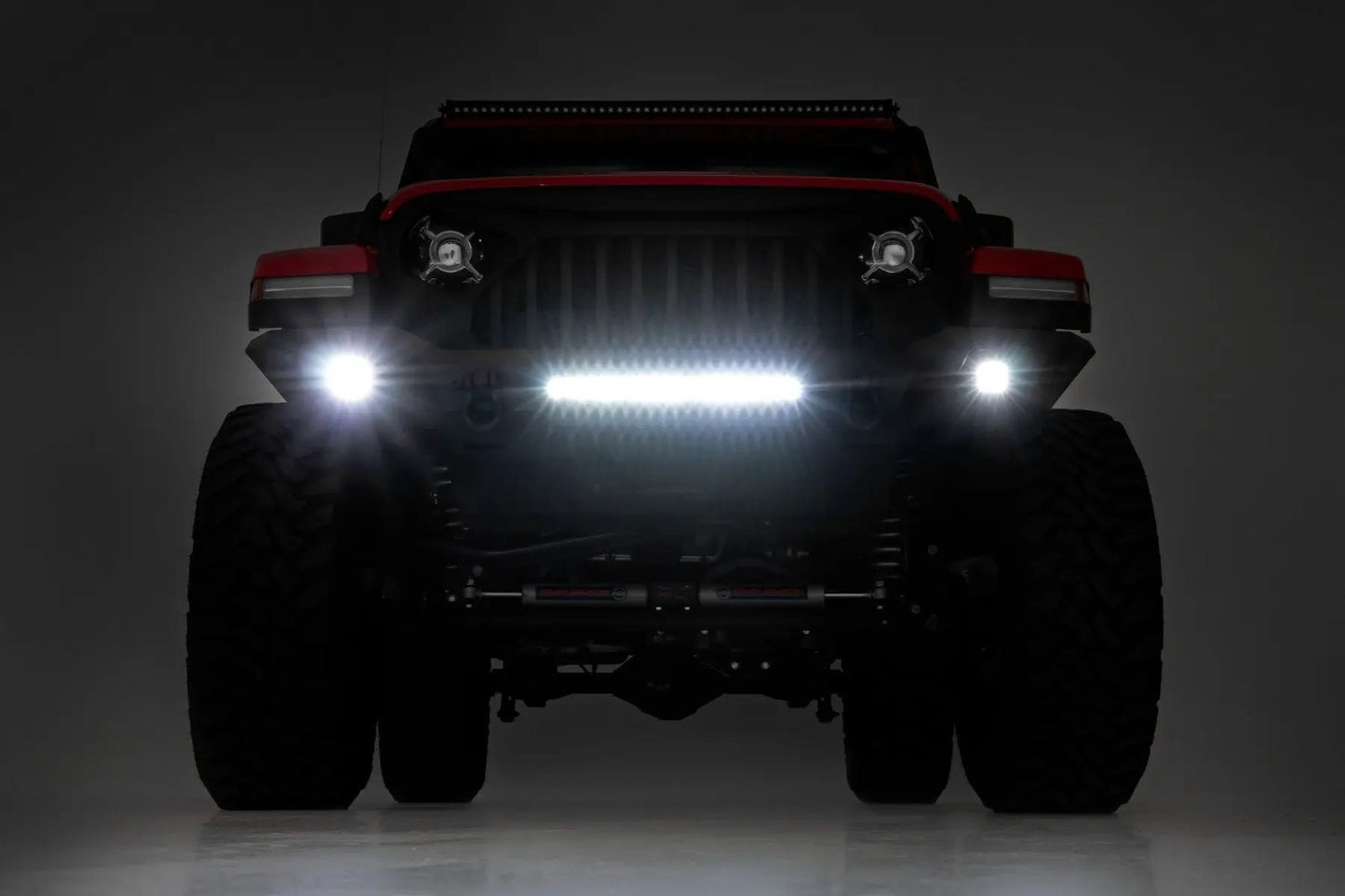 Rough Country Front Bumper | Skid Plate | Jeep Gladiator JT/Wrangler JK & JL/Wrangler Unlimited 4WD by Rough Country