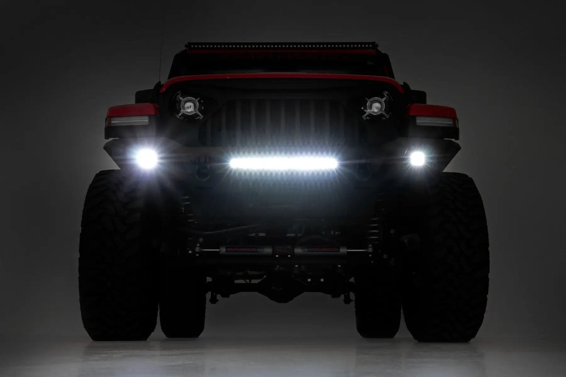 Rough Country Front Bumper | Skid Plate | Jeep Gladiator JT/Wrangler JK & JL/Wrangler Unlimited 4WD by Rough Country