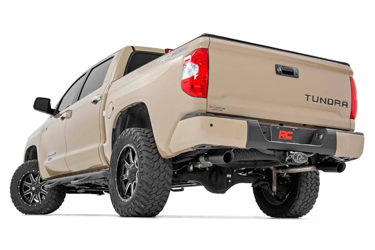 Rough Country Performance Cat-Back Exhaust | Stainless | 4.6L/5.7L | Toyota Tundra (09-21) by Rough Country