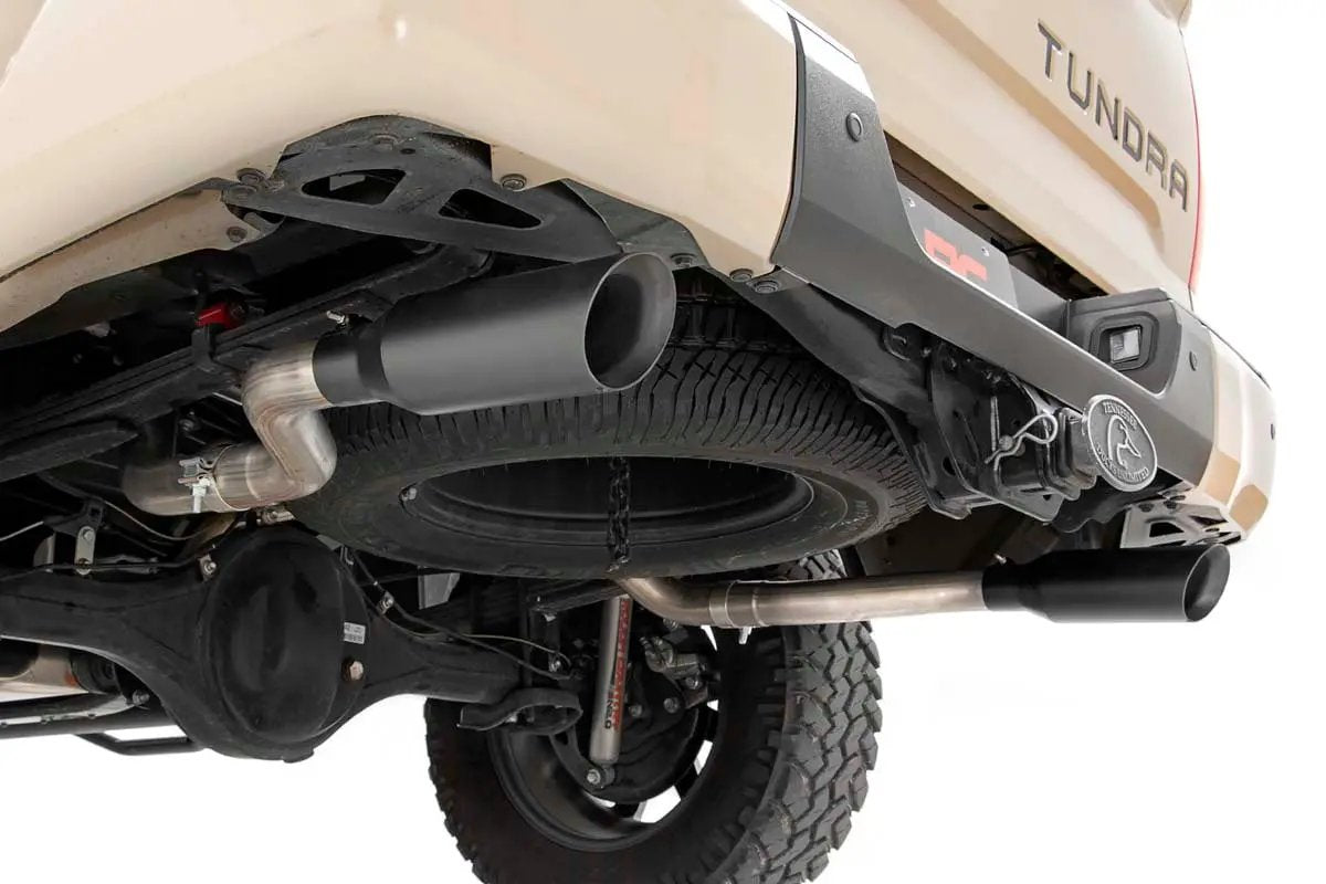 Rough Country Performance Cat-Back Exhaust | Stainless | 4.6L/5.7L | Toyota Tundra (09-21) by Rough Country