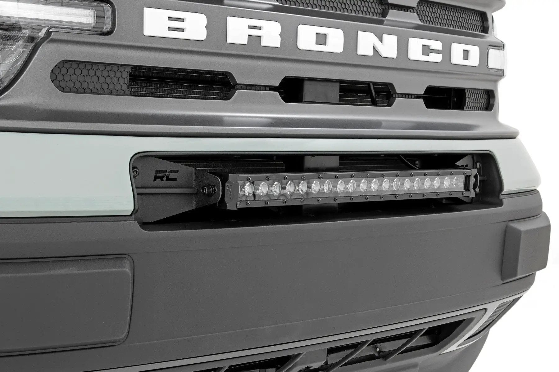 Rough Country 20 Inch Black Series LED Light Bar | Single Row | Amber DRL by Rough Country