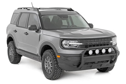 Rough Country Nudge Bar | 4 Inch Round Led (x4) | Ford Bronco Sport 4WD (2021-2024) by Rough Country