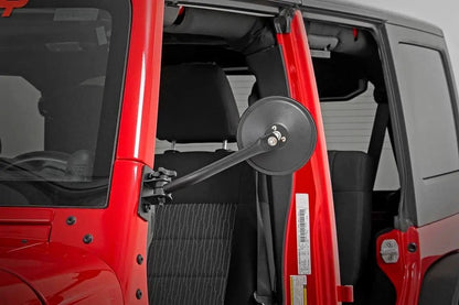 Rough Country Round Trail Mirror | Jeep Wrangler JK/Wrangler Unlimited (2007-2018) by Rough Country