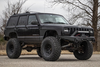 Rough Country Lower Door Armor | 4 Door | Jeep Cherokee XJ 2WD/4WD (1984-2001)