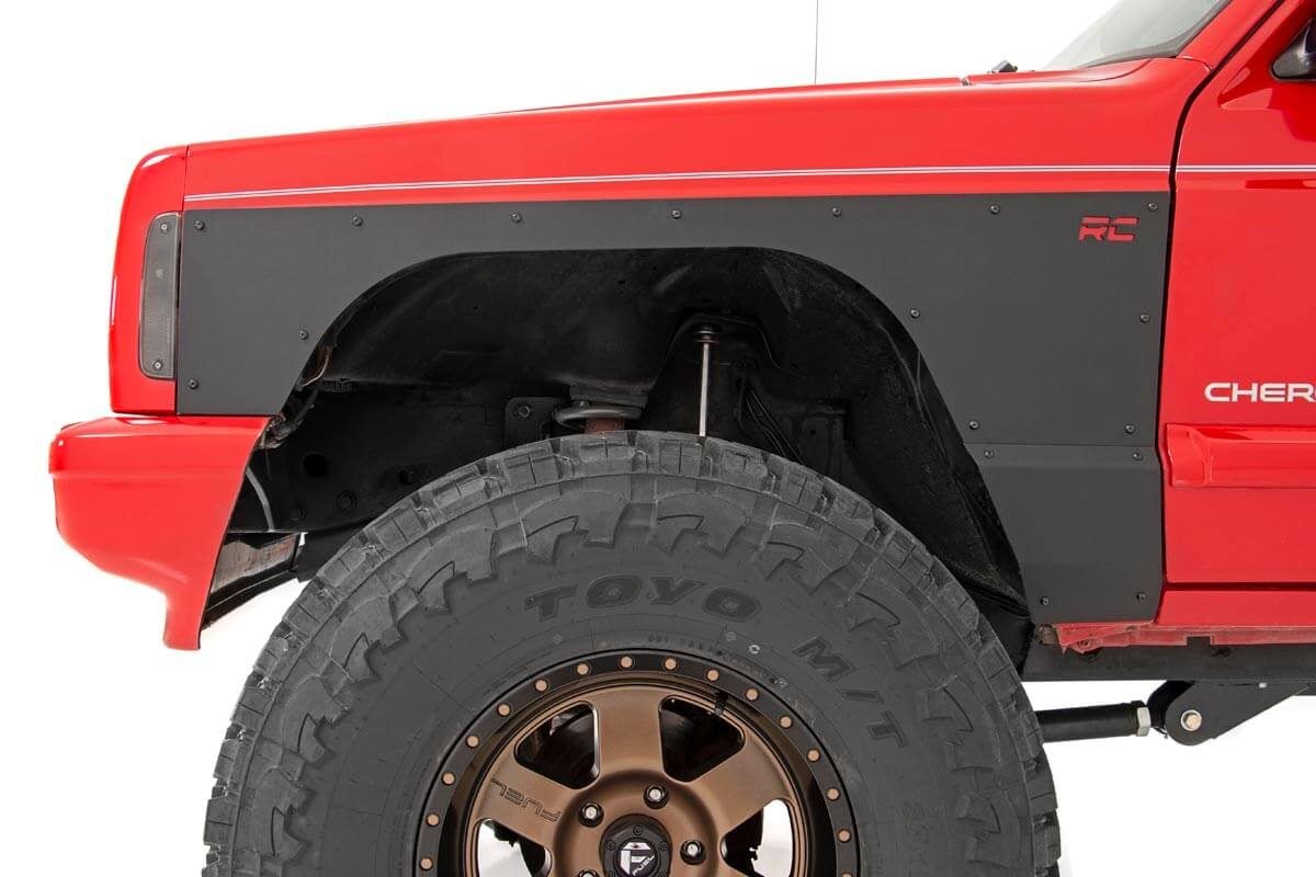 Защита крыльев и боковин | Передняя | Комбинированная | Jeep Cherokee XJ (97-01)