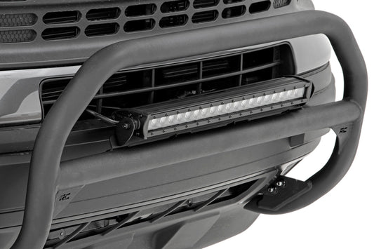 Barra de empuje | LED de una fila cromado de 20 pulgadas | Ford Bronco Sport 4WD (2021-2024)