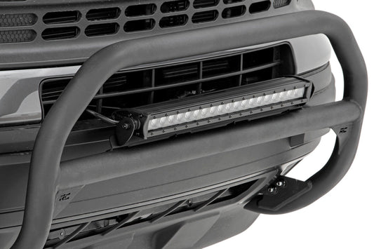 Barra protectora delantera | LED de una hilera de 20 pulgadas en color negro | Ford Bronco Sport 4WD (2021-2024)