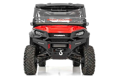 Rough Country LED Light Kit | Cage Mount | 50" Black Single Row | Honda Pioneer 1000/Pioneer 1000-6 by Rough Country
