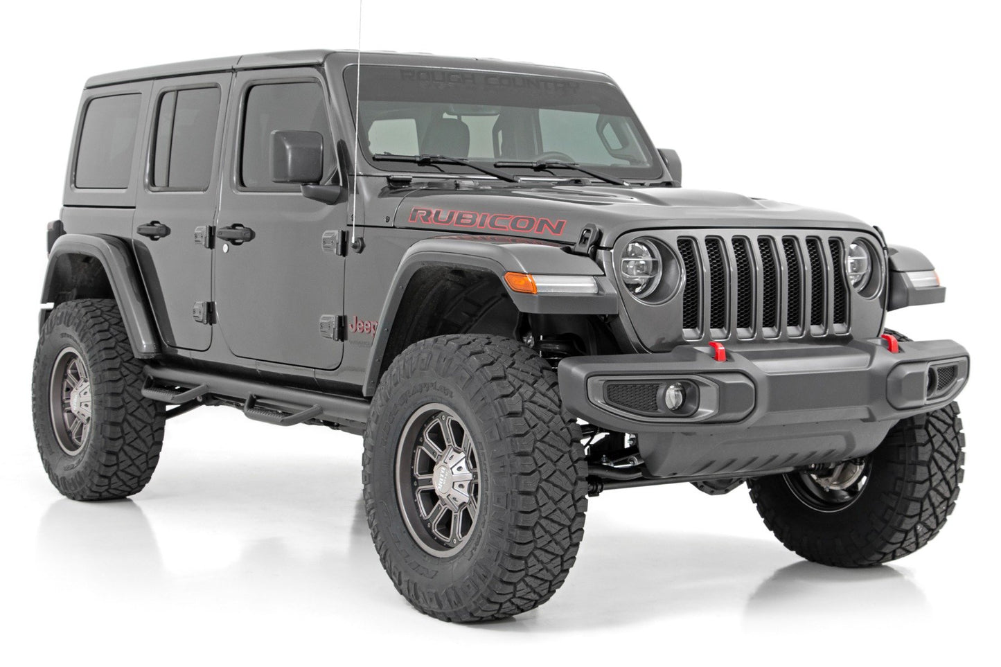 Лифт-комплект 3.5 дюйма | Регулируемые нижние | FR D/S | M1R | Jeep Wrangler Unlimited (24-26)