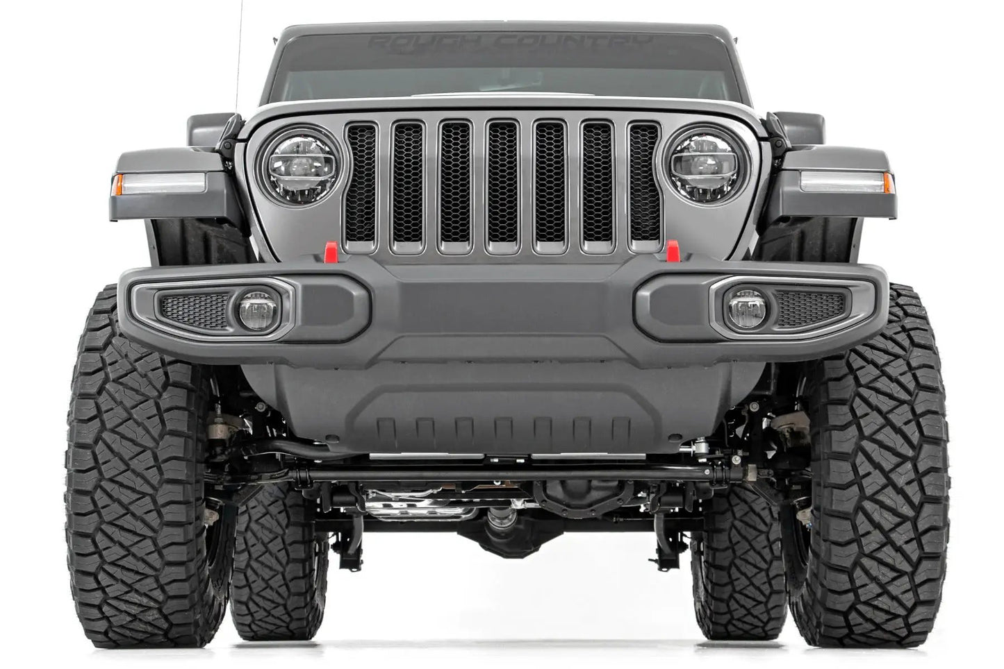 Rough Country 3.5 Inch Lift Kit | Adj Lower | FR D/S | M1 | Jeep Wrangler Unlimited (24-26) by Rough Country