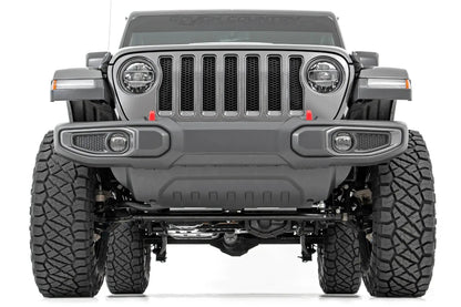Rough Country 3.5 Inch Lift Kit | Adj Lower | FR D/S | M1 | Jeep Wrangler Unlimited (24-26) by Rough Country