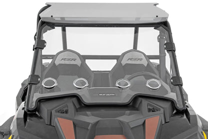 Rough Country Vented Full Windshield | Scratch Resistant | Polaris RZR XP 1000 by Rough Country