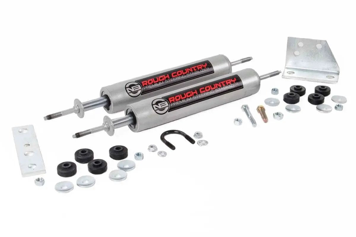 Rough Country N3 Steering Stabilizer | Dual | Toyota 4Runner/Truck 4WD (1986-1995) by Rough Country