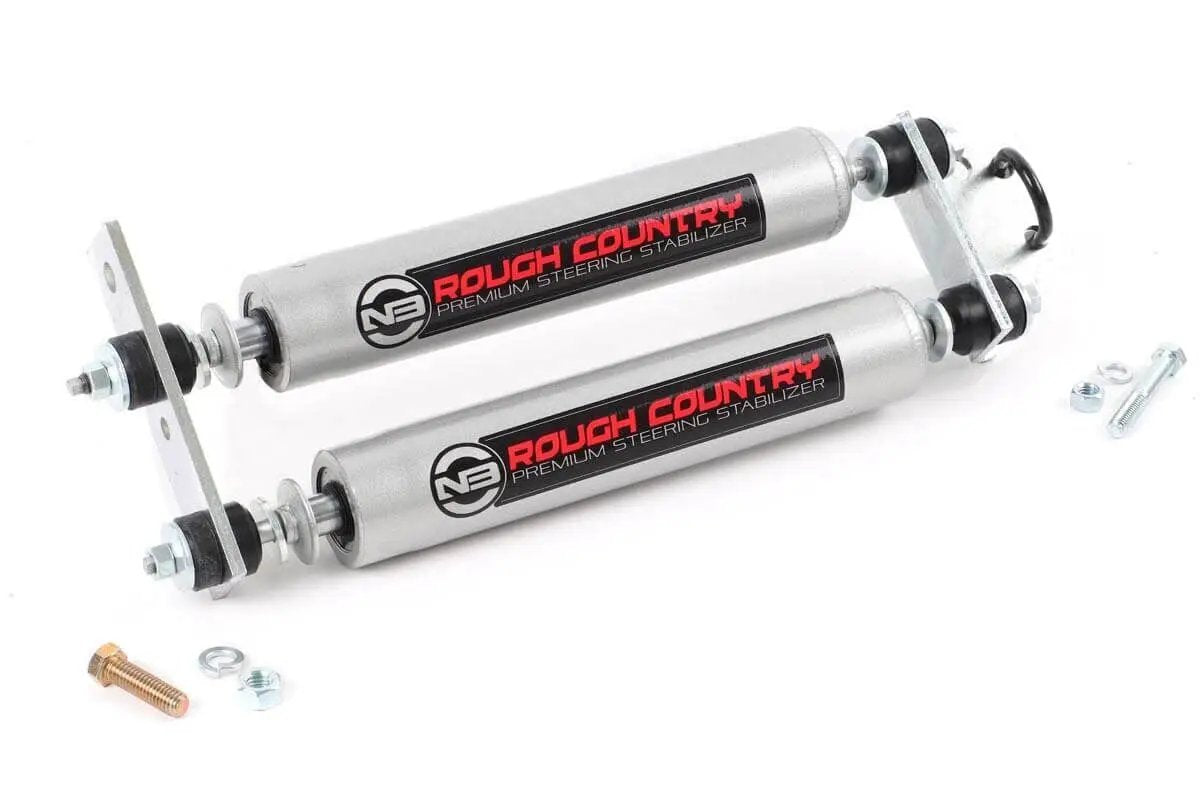Rough Country N3 Steering Stabilizer | Dual | Toyota 4Runner/Truck 4WD (1986-1995) by Rough Country