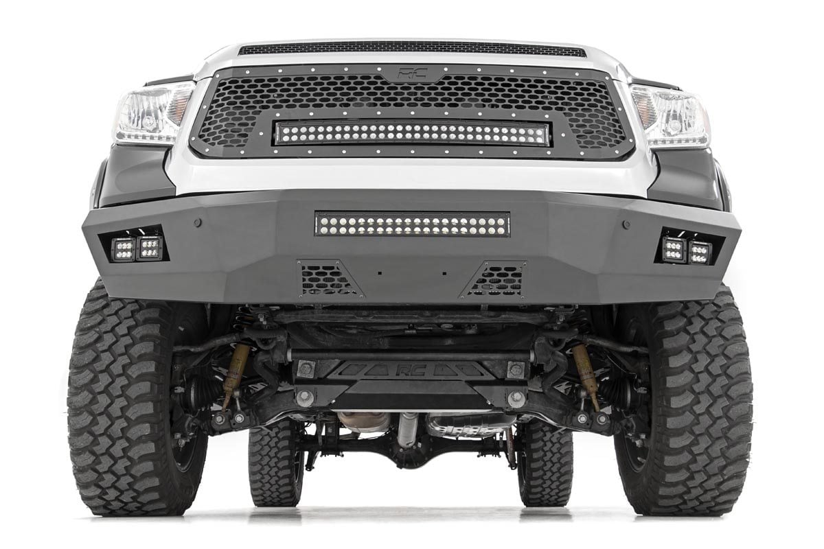 Parrilla de malla | LED de doble fila de 30" | Negro | Toyota Tundra 2WD/4WD (2014-2017)