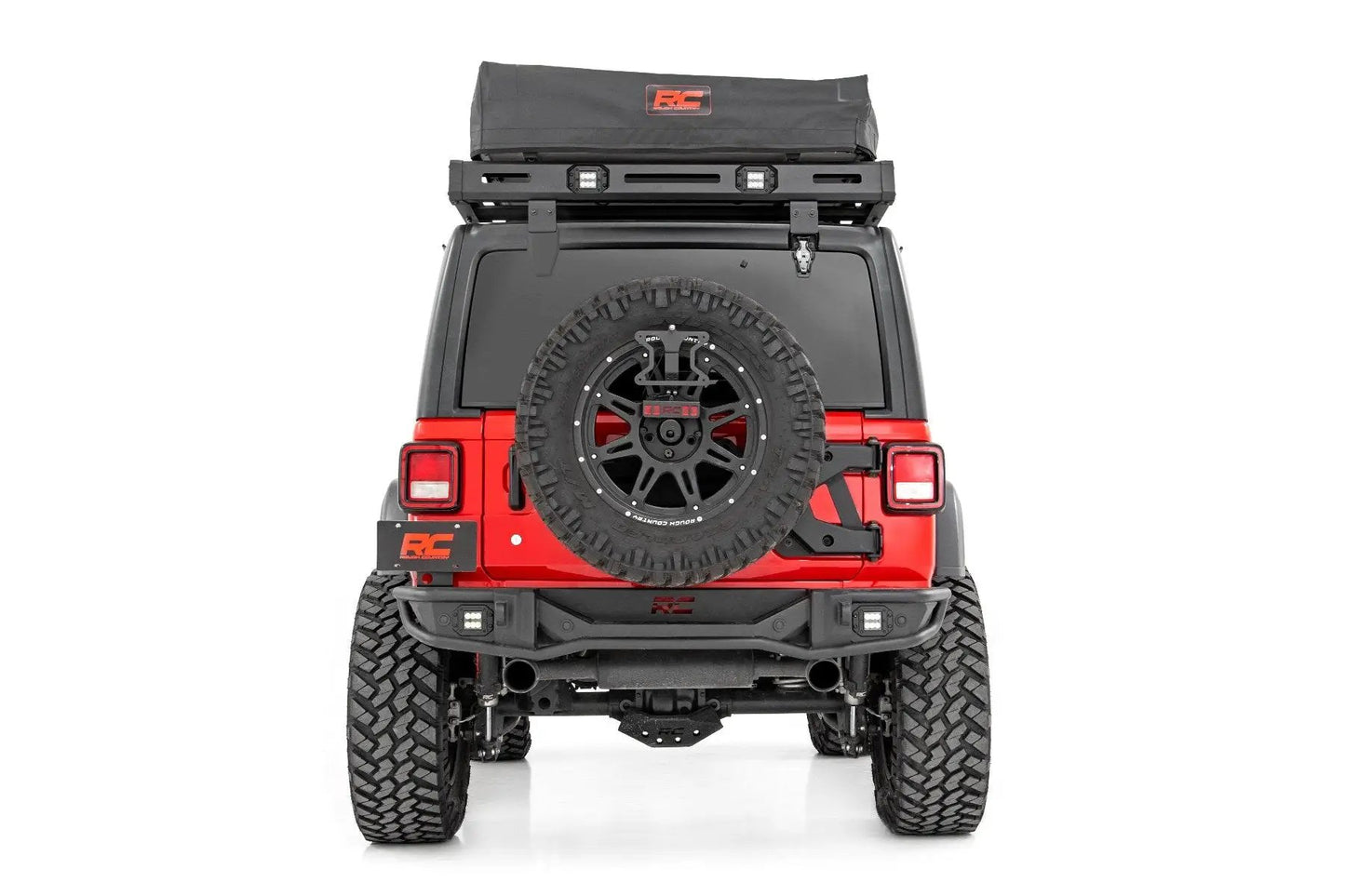 Rough Country Roof Top Tent | Rack Mount | 12 Volt Accessory & LED Light Kit by Rough Country