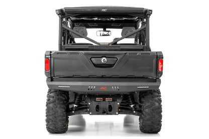 Rough Country Bumper | Rear | 6" Black Slimline LED Pair | Multiple Makes & Models (Can-Am/Polaris) by Rough Country