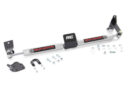 Rough Country N3 Steering Stabilizer | Dual | 2-8 Inch Lift | Ram 2500 (10-13)/3500 (10-12) by Rough Country