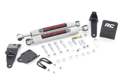 Rough Country N3 Steering Stabilizer | Dual | 2-8 Inch Lift | Ram 2500 (10-13)/3500 (10-12) by Rough Country