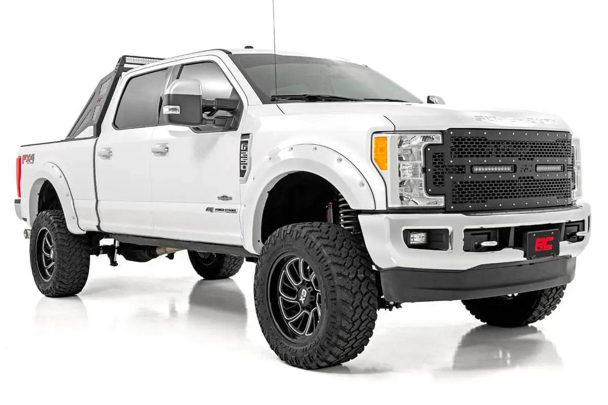 Rough Country Vertex 2.5 Reservoir Front Shocks | 4.5-8" | Ford F-250 Super Duty 4WD (05-26) by Rough Country