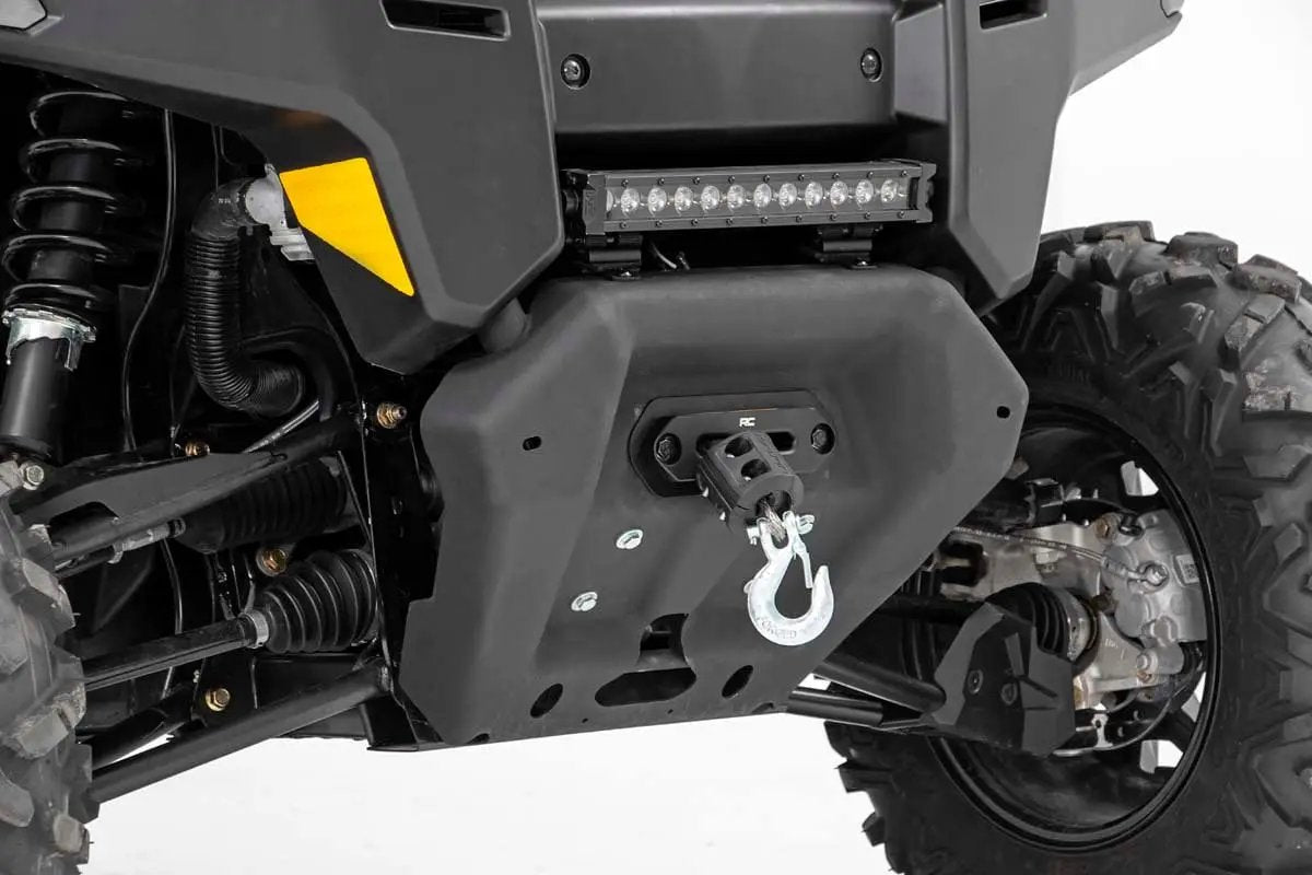 Rough Country Winch Plate | RS4500S | Can-Am Defender MAX HD10 by Rough Country