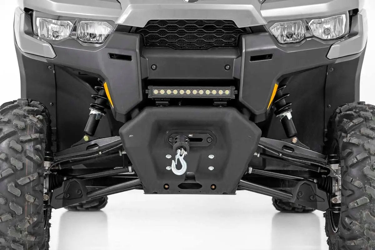 Rough Country Winch Plate | RS4500S | Can-Am Defender MAX HD10 by Rough Country