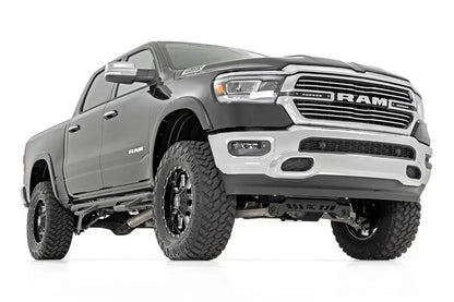 Rough Country Dual 6in LED Grille Kit | Black Slimline | Ram 1500 2WD/4WD (2019-2024) by Rough Country