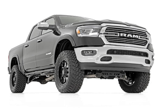 Rough Country Dual 6in LED Grille Kit | Black Slimline | Ram 1500 2WD/4WD (2019-2024)