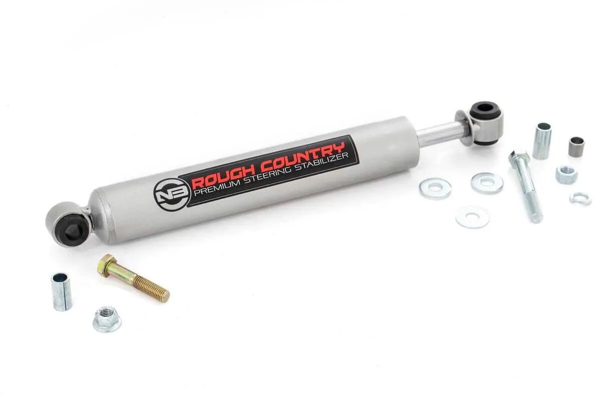 Rough Country N3 Steering Stabilizer | Chevy/GMC 2500HD/3500HD (11-15) by Rough Country