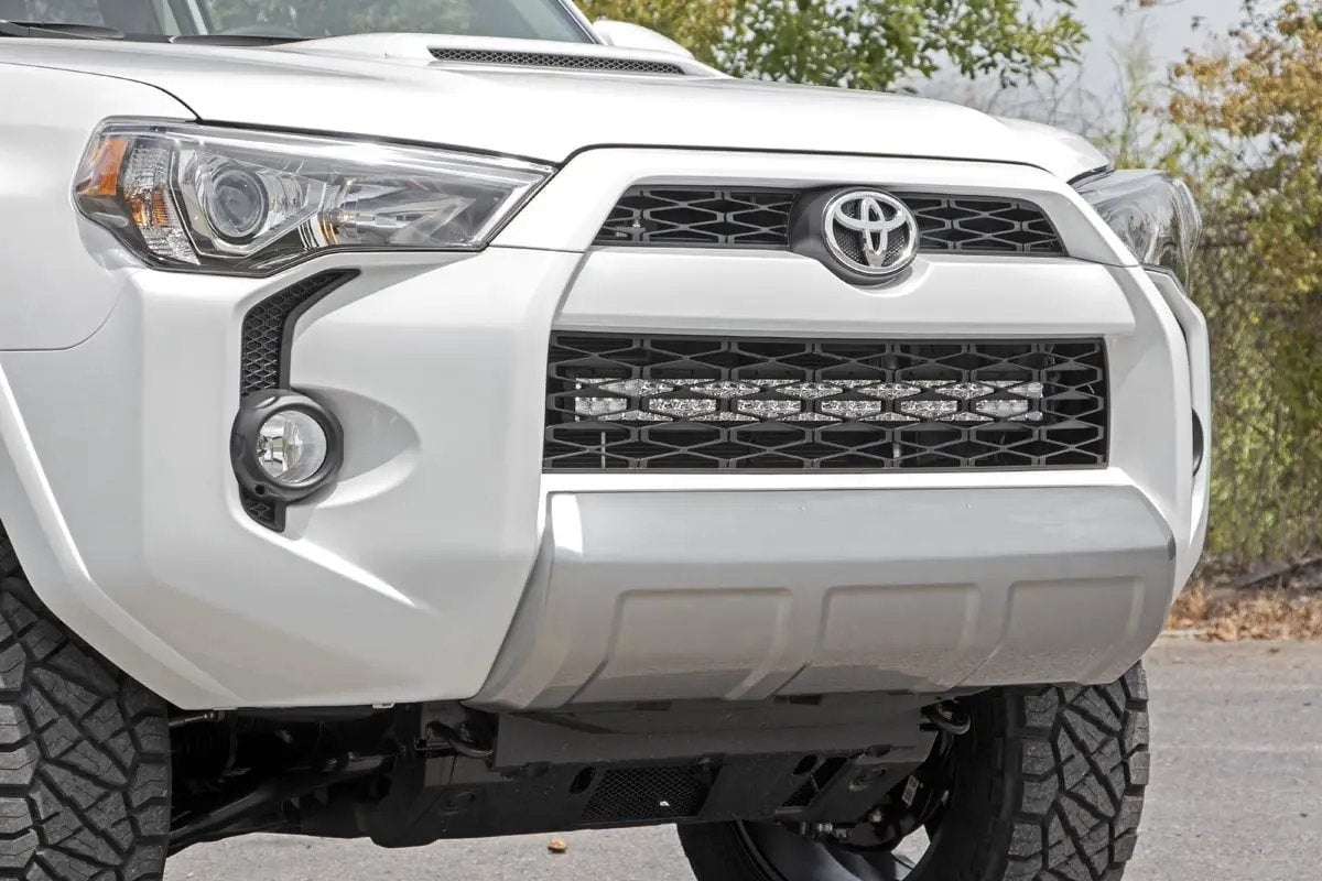 Rough Country LED Light Kit | Bumper Mount | 30" Black Dual Row | Toyota 4Runner (14-20) by Rough Country