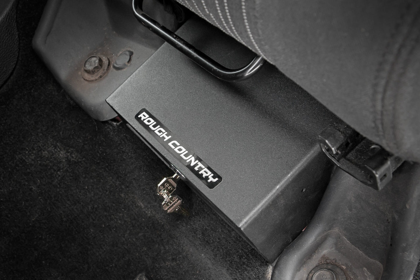 Rough Country Storage Box | Under Seat | Jeep Wrangler JK (07-10)/Wrangler Unlimited (07-18)
