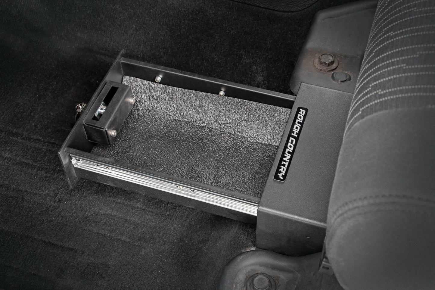Rough Country Storage Box | Under Seat | Jeep Wrangler JK (07-10)/Wrangler Unlimited (07-18)
