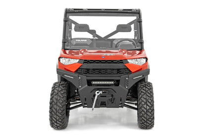 Rough Country Bumper Wings | 6" Black Slimline LED Pair | Polaris Ranger 1000/Ranger XP 900/1000 by Rough Country