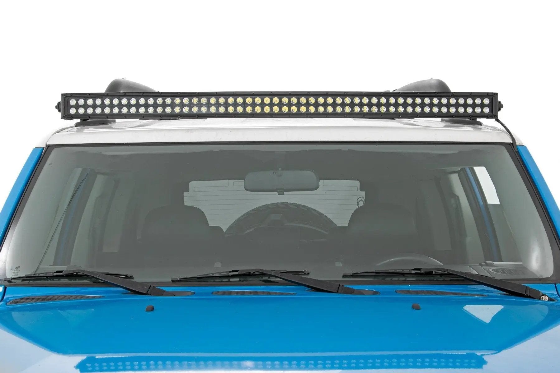 Rough Country 50 Inch Black Series LED Light Bar | Curved | Dual Row by Rough Country