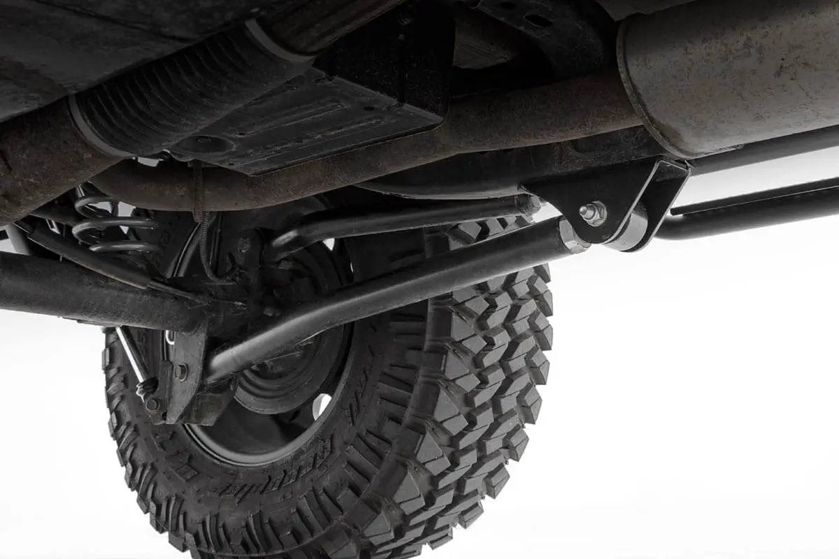 Rough Country 4 Inch Lift Kit | Long Arm | Jeep Wrangler Unlimited 2WD/4WD (2007-2011) by Rough Country