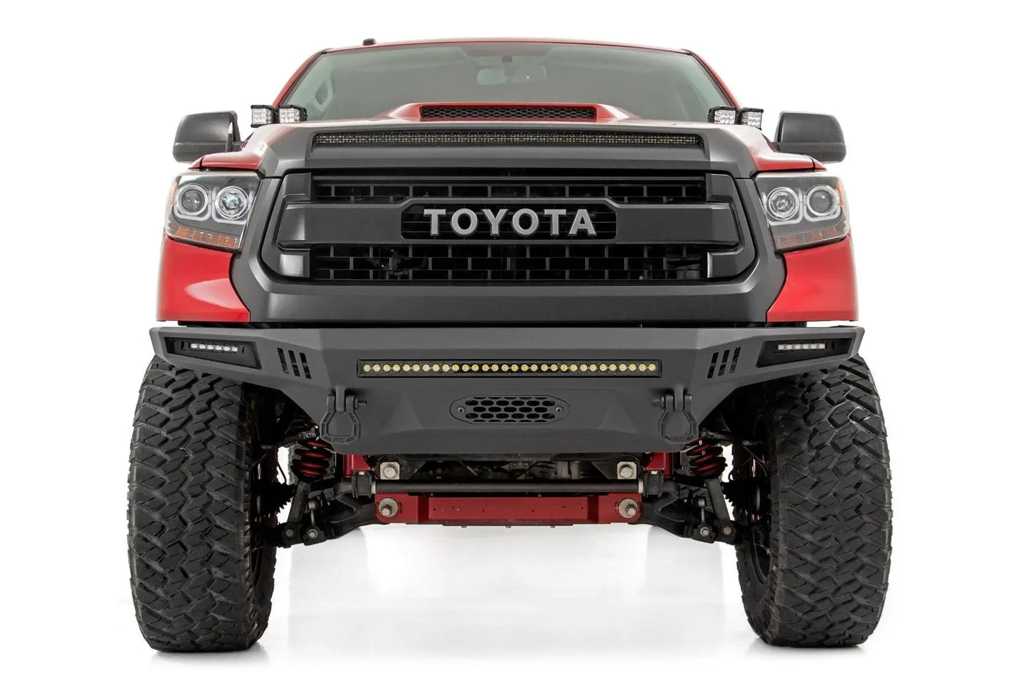 Rough Country Front Prerunner Bumper | LED | Toyota Tundra 2WD/4WD (2014-2021) by Rough Country