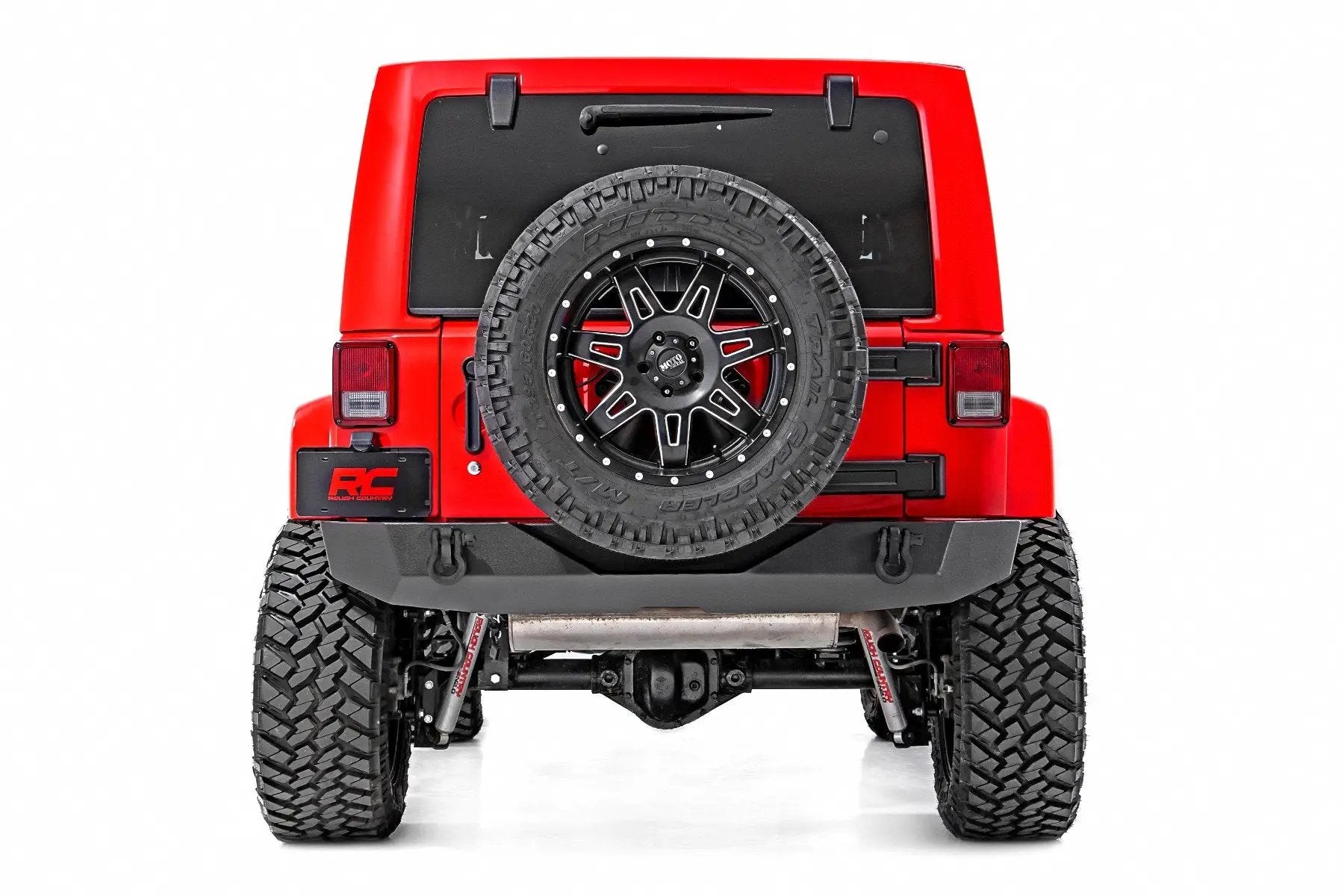 Rough Country Rear Bumper | Full Width | Jeep Wrangler JK/Wrangler Unlimited (2007-2018) by Rough Country