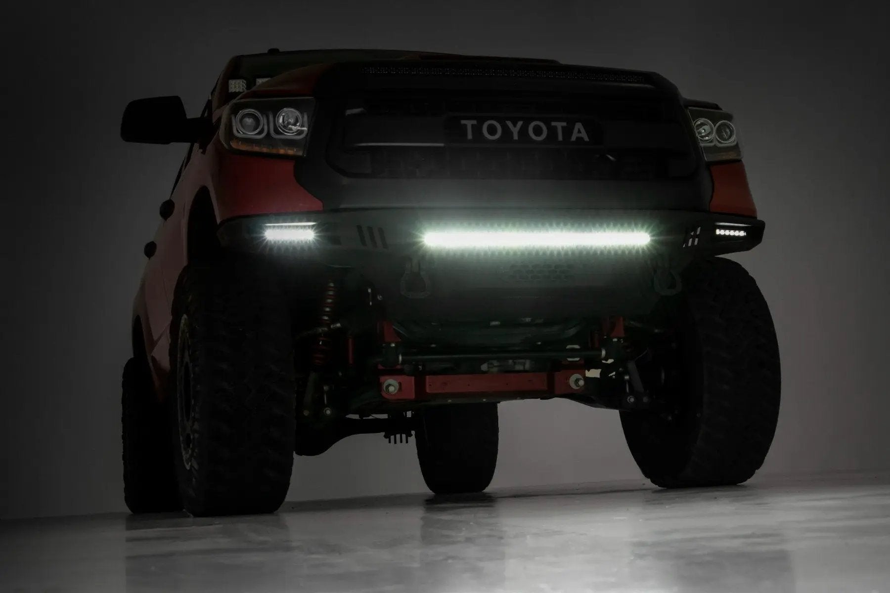 Rough Country Front Prerunner Bumper | LED | Toyota Tundra 2WD/4WD (2014-2021) by Rough Country