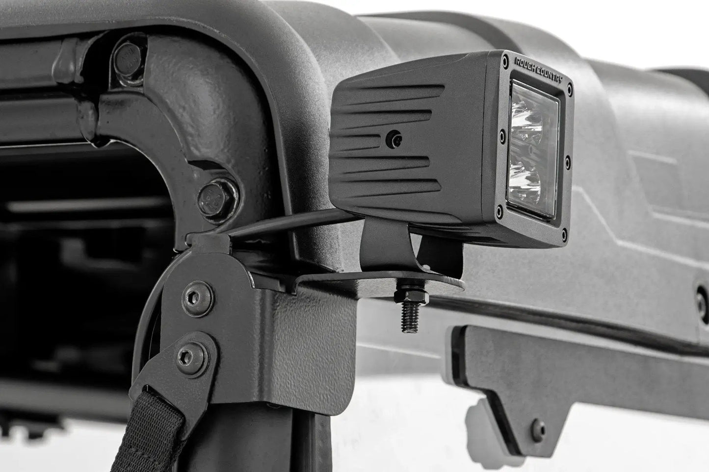 Rough Country LED Light Kit | Rear Mount | 2" Chrome Pair | Wide Angle | Polaris Ranger XP 1000 by Rough Country