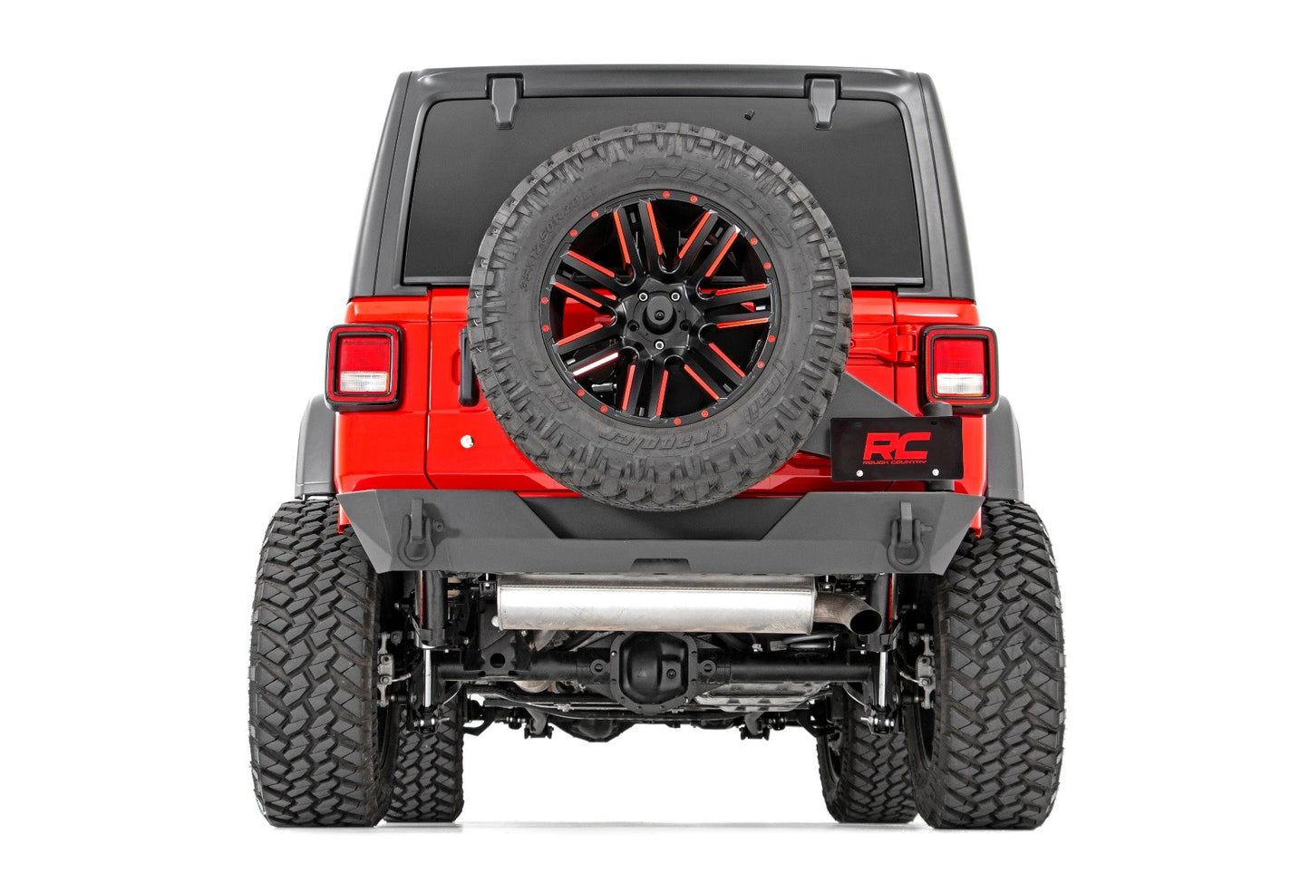 Paragolpes trasero | Todoterreno | Soporte de llanta | Jeep Wrangler JL (18-26)/Wrangler Unlimited (18-26)