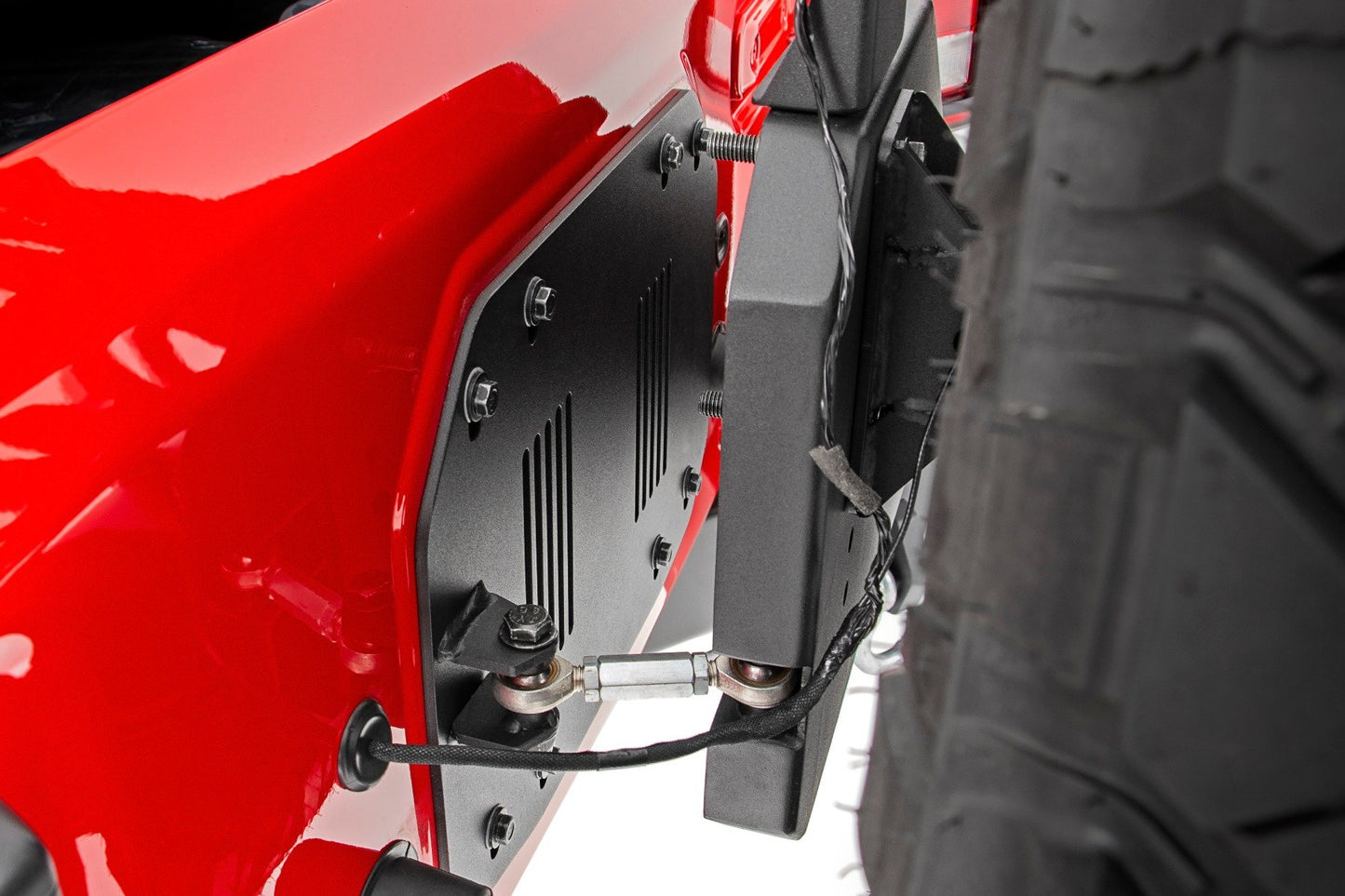 Paragolpes trasero | Todoterreno | Soporte de llanta | Jeep Wrangler JL (18-26)/Wrangler Unlimited (18-26)