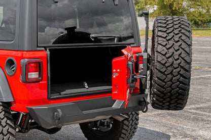Paragolpes trasero | Todoterreno | Soporte de llanta | Jeep Wrangler JL (18-26)/Wrangler Unlimited (18-26)
