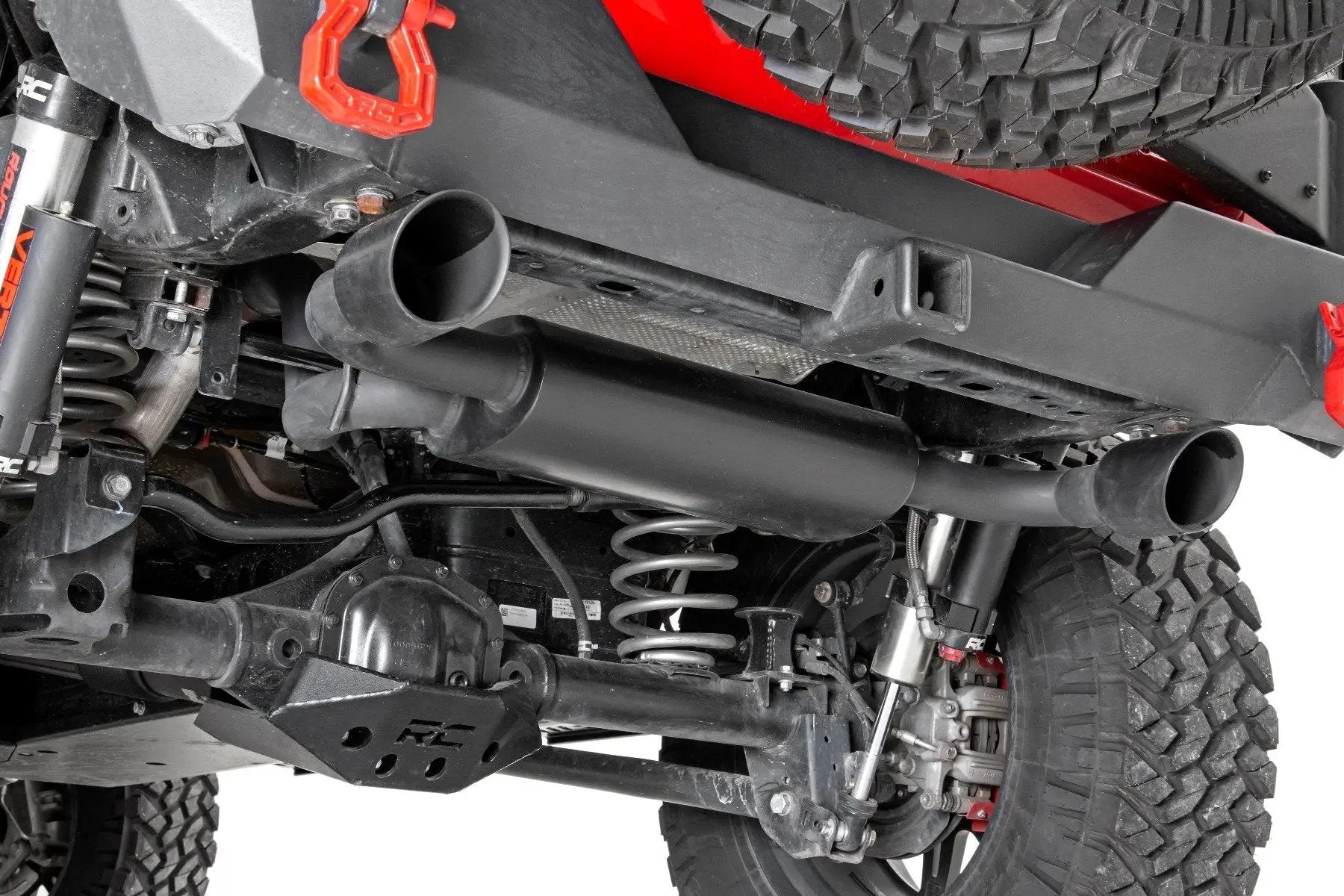Rough Country Performance Exhaust | Dual Outlet | Jeep Wrangler JL (18-26)/Wrangler Unlimited (18-26) by Rough Country